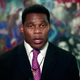 In this screenshot from the RNC’s livestream of the 2020 Republican National Convention, former NFL athlete Herschel Walker addresses the virtual convention on August 24, 2020.